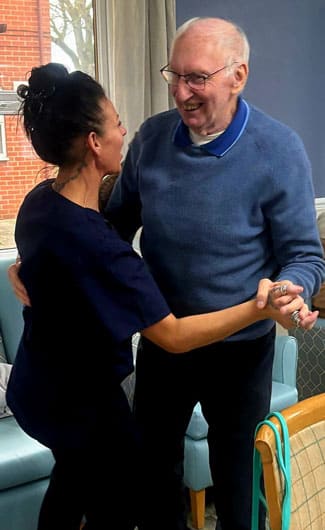 Strong Life Care residents dancing