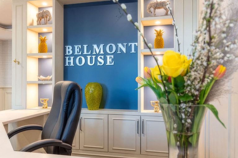 Belmont House reception